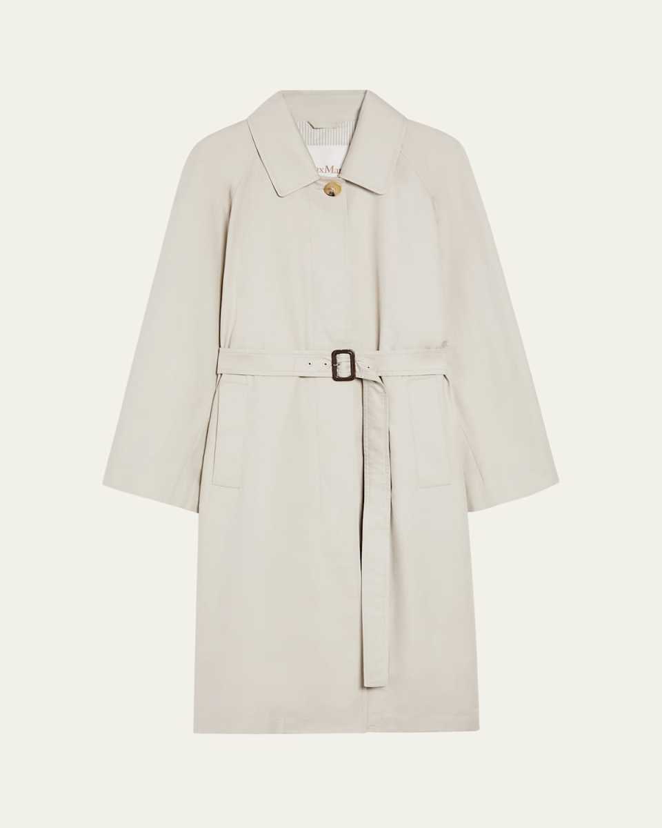 Orleans Belted Raincoat